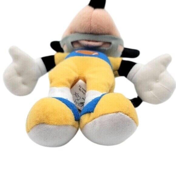 2/$15 Disney Football Mickey Mouse Doll Yellow Blue 10" Uniform Helmet Plush - Picture 7 of 11
